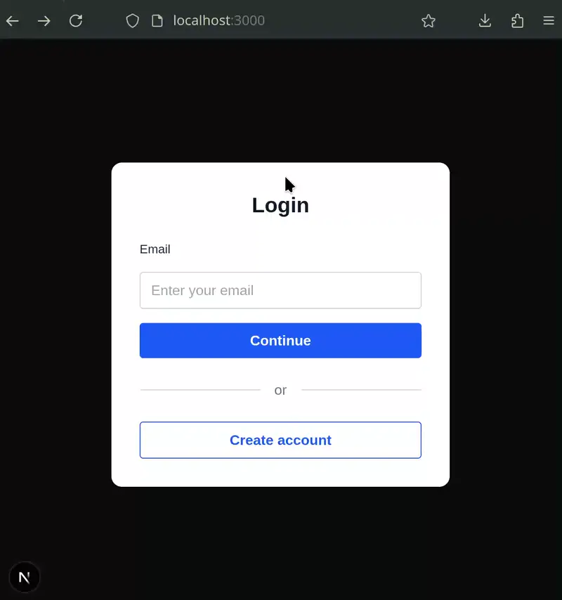 Login picker